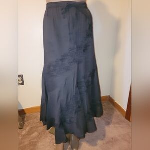 Metro Wear Long Lined Cotton Skirt Woman's Size L